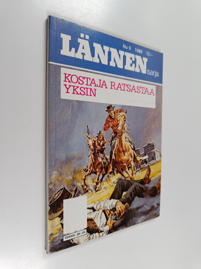 Thane Docker : Lännensarja 9/1988 : Kostaja ratsastaa yksin