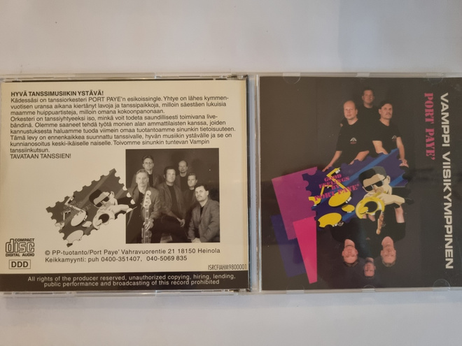 PORT PAYE: VAMPPI VIISIKYMPPINEN CD