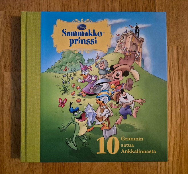 Disney Sammakkoprinssi kirja - uusi