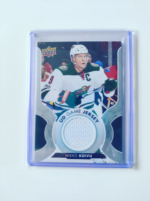 Mikko Koivu 17-18 UD Game Jersey