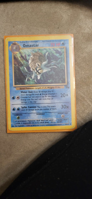 Omastar 40/62 - Fossil set card