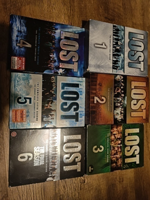 Lost kaudet 1-6 koko sarja (dvd)