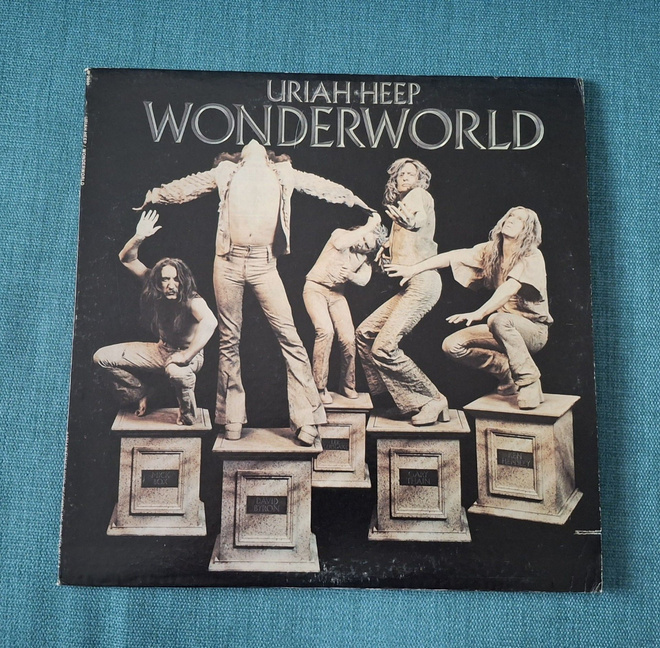 URIAH HEEP Wonderworld , Bronze – W 2800 1974 USA