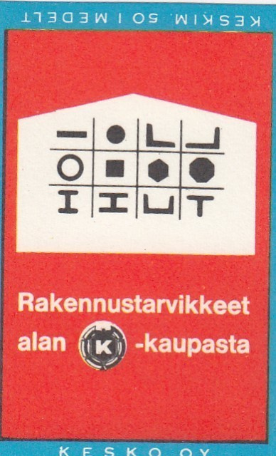 Rakennustarvikkeet alan K - kaupasta , Kesko Oy , b281