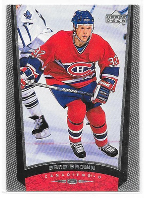1998-99 Upper Deck #292 Brad Brown Montreal Canadiens