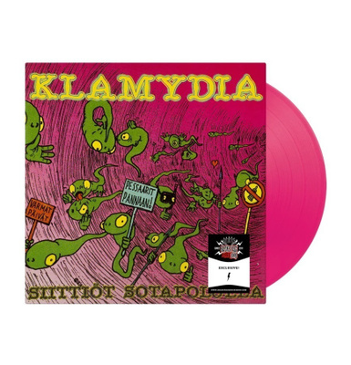 Klamydia : Siittiöt sotapolulla - LP, väri LTD
