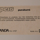 Panda Pesis-Syksy keräilykortti - pikkukuva 2