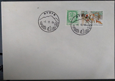 Kuvaleima SYÖTE 1984 kuorella, ei kulkenut