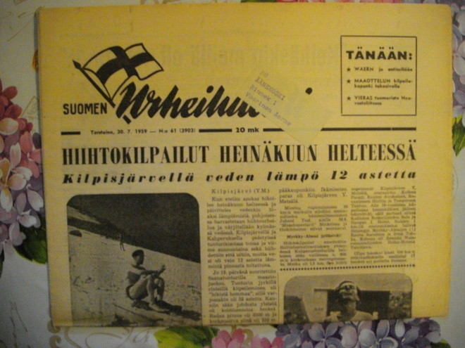Suomen Urheilulehti Nro 61/1959 (30.9)