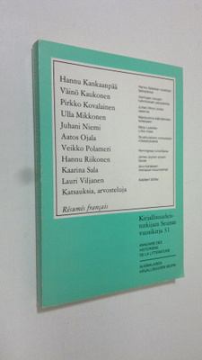 Kirjallisuudentutkijain Seuran vuosikirja 31