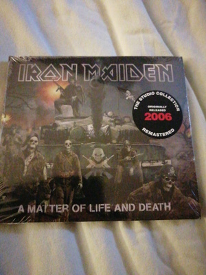 Iron Maiden - A matter of life and death (digipak cd)