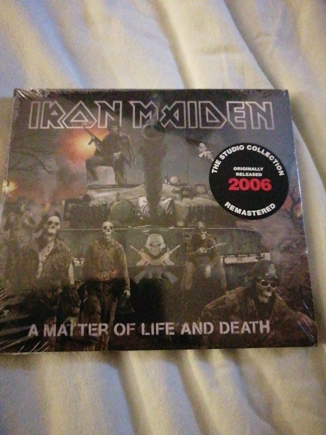 Iron Maiden - A matter of life and death (digipak cd)