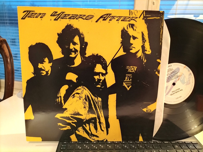 TEN YEARS AFTER, About time, LP UK -89 HIENO KUNTO !!