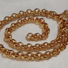 61cm-21k kullattu Kanadalainen papu rannekoru Gold plated - pikkukuva 1