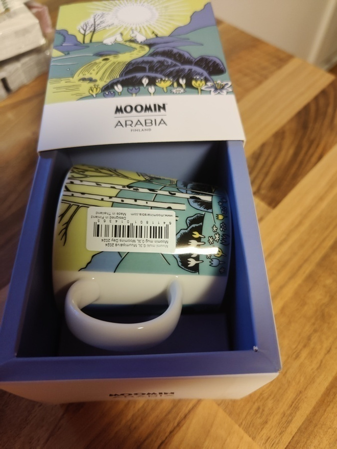Arabia Muumi päivän juhla muki