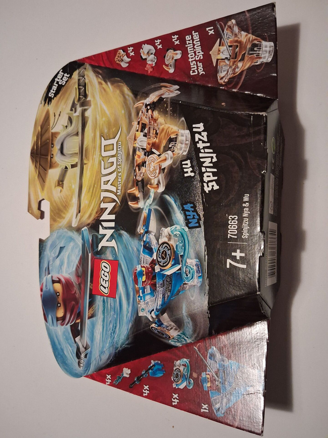 Lego Ninjago Spinjitzu Nya & Wu (uusi) 70663