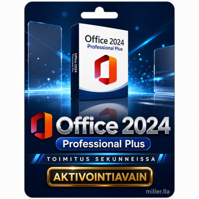 Office 2024 Professional Plus aktivointikoodi sähköpostitse