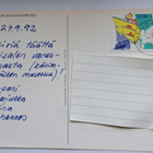 Käsityö: Ryijy . Kankaanpään kaupunginmuseo, kulk 1992 - pikkukuva 2