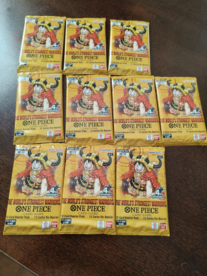 10 kpl uudet one piece 17