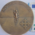 VANHA Mitali Partio Auxilator Sanctus P. Piekäinen Numeroitu - pikkukuva 1