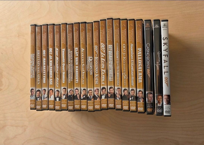James Bond 007 -DVD-kokoelma (20 elokuvaa, Ultimate Edition)