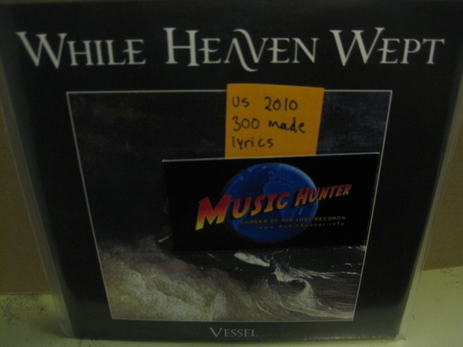 WHILE HEAVEN WEPT - VESSEL - US 2010 - 7" UUSI