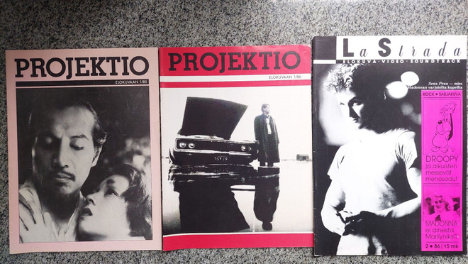 Projektiot 1/85 ja 1/86 + La Strada 2/86