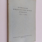 Suomalaisen kirjallisuuden seuran julkaisut 1831-1955 - pikkukuva 1