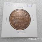 10  penniä  1905  siistikuntoinen   raha   . - pikkukuva 5