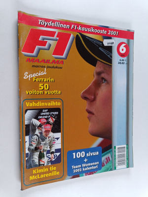 F1 maailma 6/2001