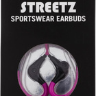 STREETZ HL288 Urheilukuulokkeet, 1.2m, 3.5mm, v.pun. *UUSI* - pikkukuva 3