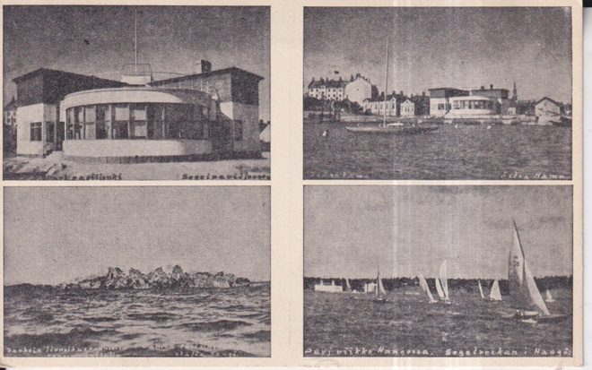 Hangö - Hanko , sommitelmapostikortti ,  e111