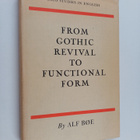 Alf Böe : From Gothic Revival to Functional Form - A Stud... - pikkukuva 1