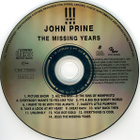 John Prine - The Missing Years - pikkukuva 3