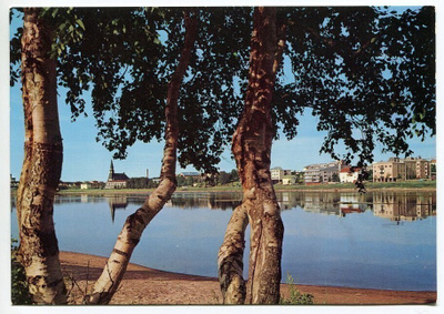 Rovaniemi Joenrantanäkymä 1960-1970-luku