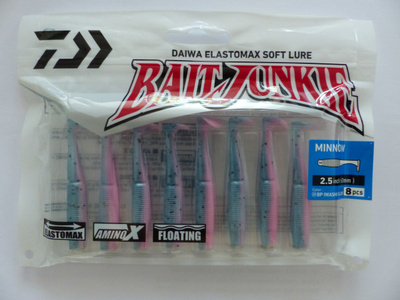 DAIWA BAIT JUNKIE MINNOW 2,5" (62mm) Väri: Iwashi Glow