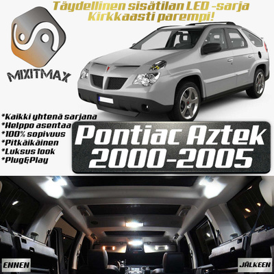 Pontiac Aztek Sisätilan LED-sarja 8-osainen