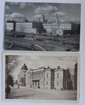 2 kpl Helsinki postikortteja