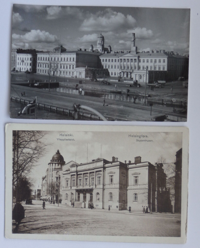 2 kpl Helsinki postikortteja