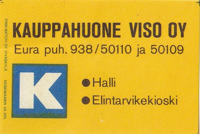 Eura, Kauppahuone VISO Oy ,  b426
