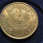 5 cents 1990. Kypros - Cyprus - pikkukuva 1