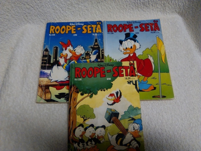 ROOPE-SETÄ  3 kpl   226, 236, 238