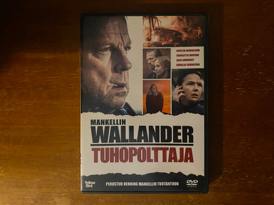 Wallander Tuhopolttaja DVD