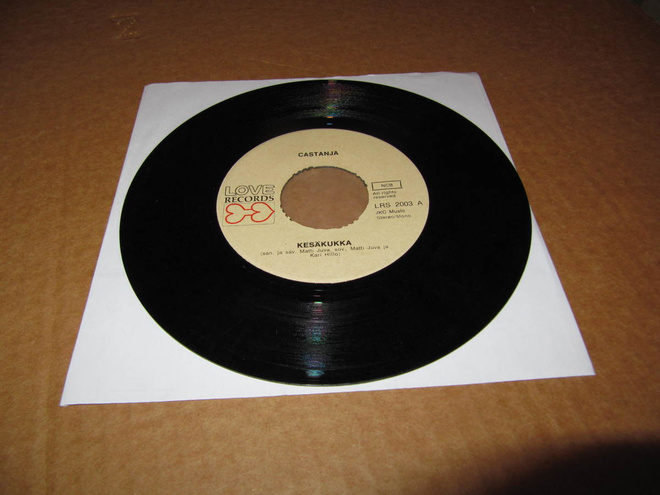 Castanja 7" Kesäkukka/Svengidisco v.1972 LRS-2003