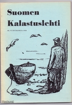 Suomen kalastuslehti 1956 63.vuosikerta nid.kirja 156 sivua