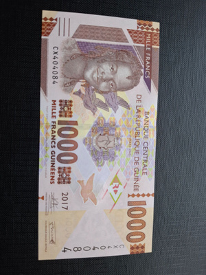 Guinea 1000 Francs 2017