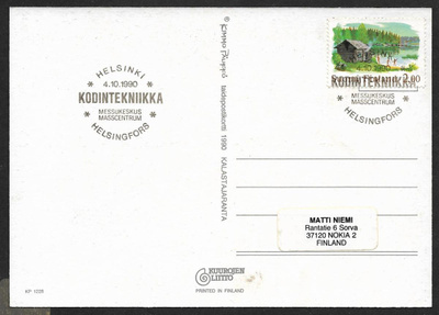 Helsinki - Kodintekniikka 4.10.1990