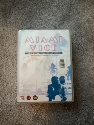 MIAMI VICE THE DEFINITIVE COLLECTION DVD BOX(UUSI/MUOVEISSA)