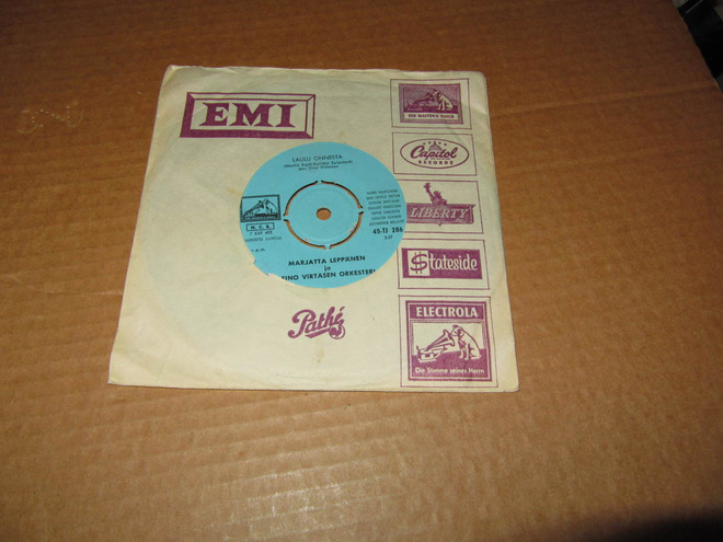 Marjatta Leppänen 7" Laulu Onnesta/Neito Lähteellä 1964