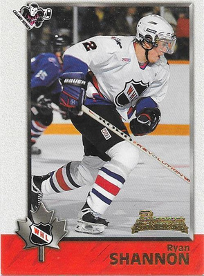 1998 Bowman CHL #63 Ryan Shannon Calgary Hitmen